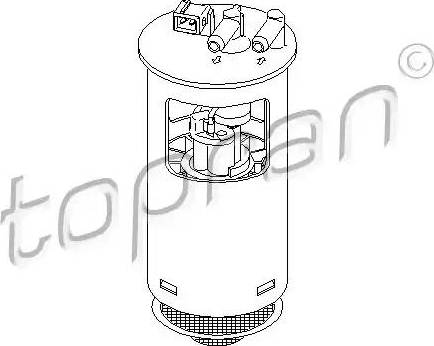 Topran 721 469 - Модуль паливного насоса autozip.com.ua