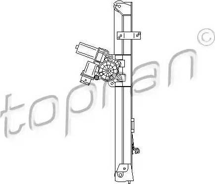 Topran 721 763 - Підйомний пристрій для вікон autozip.com.ua