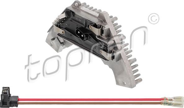 Topran 723 908 - Вимикач вентилятора, опалення / вентиляція autozip.com.ua