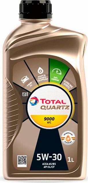 TOTAL Energies QUARTZ9000FUTURENFC1L - Моторна олива autozip.com.ua