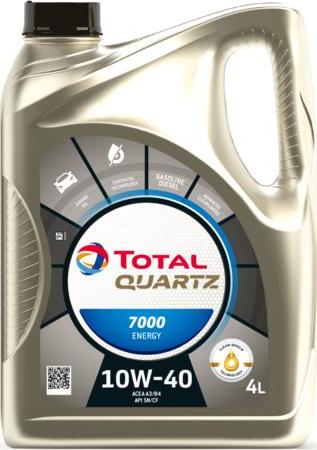 TOTAL Energies QUARTZ7000ENERGY4L - Моторна олива autozip.com.ua