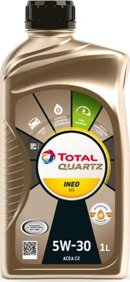 TOTAL Energies QUARTZINEOECS5W301L - Моторна олива autozip.com.ua