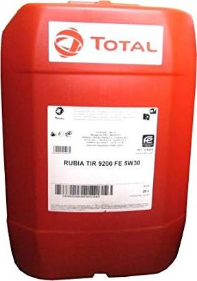TOTAL Energies RUBIA9200FE5W3020L - Моторна олива autozip.com.ua