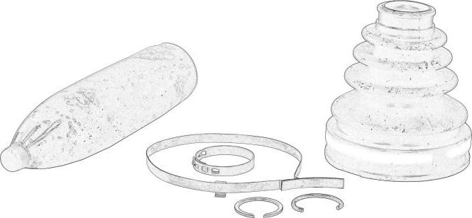 TOYOTA 0443760042 - Пильник, приводний вал autozip.com.ua