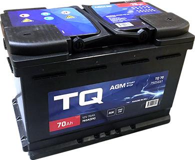 TQ 7905661 - Стартерна акумуляторна батарея, АКБ autozip.com.ua