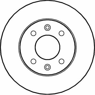 TQ TQ-DP072 - Гальмівний диск autozip.com.ua