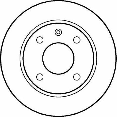 TQ 116951 - Гальмівний диск autozip.com.ua