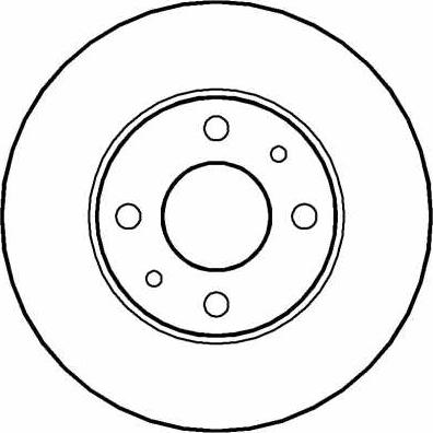 TQ TQ-DP001 - Гальмівний диск autozip.com.ua