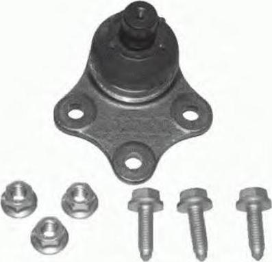 TQ TQ-FO-243K - Шарова опора, несучий / направляючий шарнір autozip.com.ua