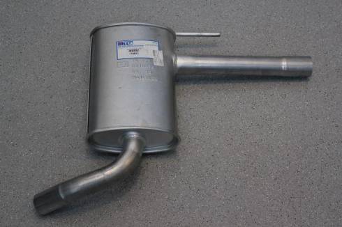 TQ 7864 - Середній глушник вихлопних газів autozip.com.ua
