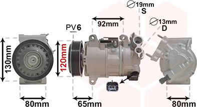 TQ TQ-4001K704 - Компресор, кондиціонер autozip.com.ua