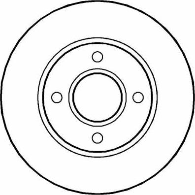 TQ TQ-DP083 - Гальмівний диск autozip.com.ua