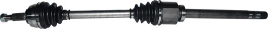 TQ TQ-P250400 - Приводний вал autozip.com.ua
