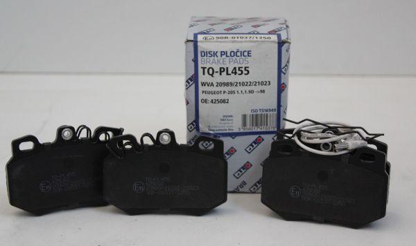 TQ TQ-PL455 - Гальмівні колодки, дискові гальма autozip.com.ua