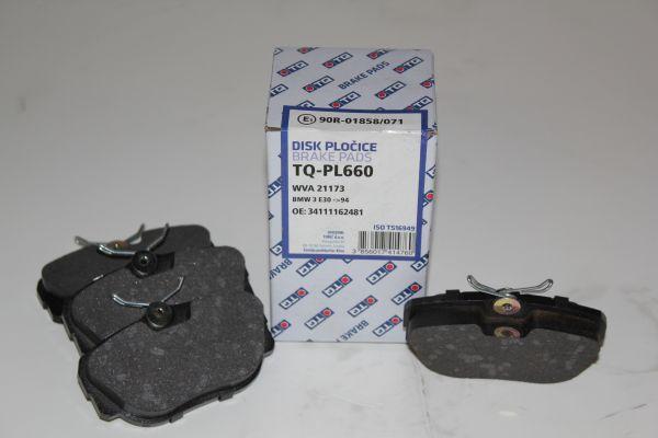 TQ TQ-PL660 - Гальмівні колодки, дискові гальма autozip.com.ua