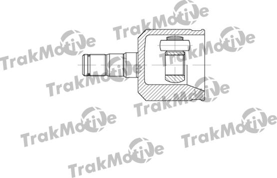 TrakMotive 45-0096 - Шарнірний комплект, ШРУС, приводний вал autozip.com.ua