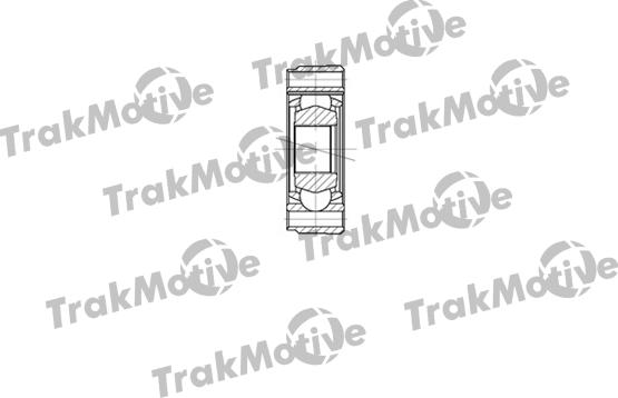 TrakMotive 45-0098 - Шарнір, ШРУС, приводний вал autozip.com.ua