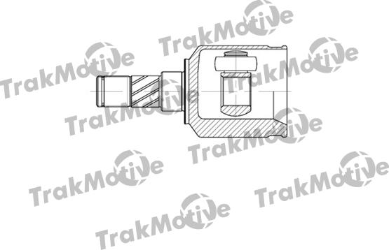 TrakMotive 45-0097 - Шарнірний комплект, ШРУС, приводний вал autozip.com.ua