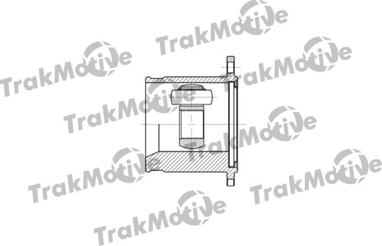 TrakMotive 45-0106 - Шарнірний комплект, ШРУС, приводний вал autozip.com.ua