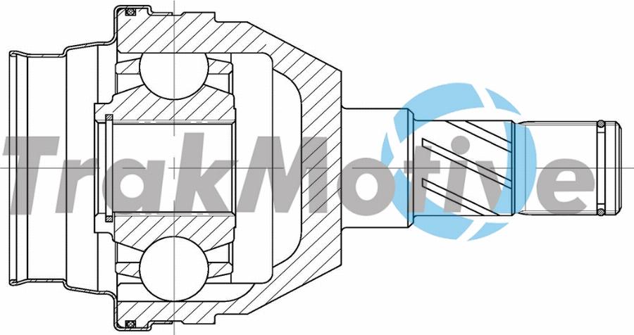 TrakMotive 45-0313 - Шарнір, ШРУС, приводний вал autozip.com.ua