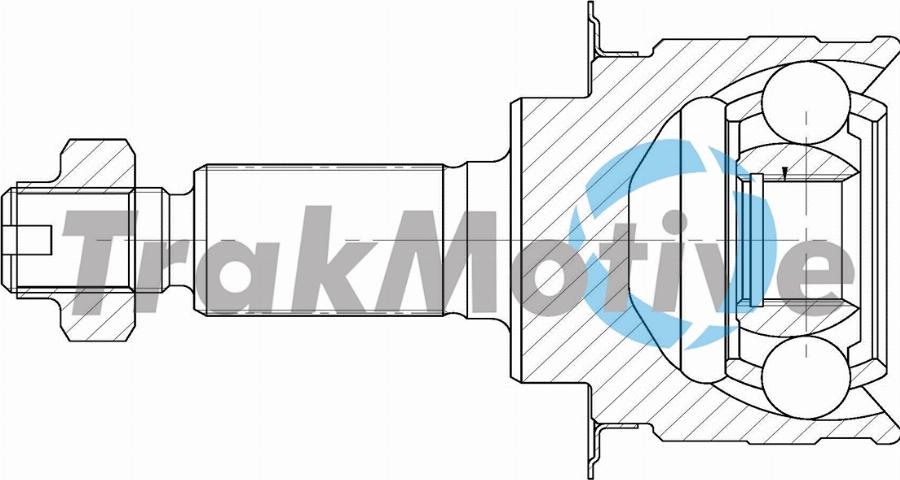 TrakMotive 40-0946 - Шарнір, ШРУС, приводний вал autozip.com.ua