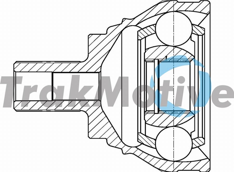 TrakMotive 40-0957 - Шарнір, ШРУС, приводний вал autozip.com.ua