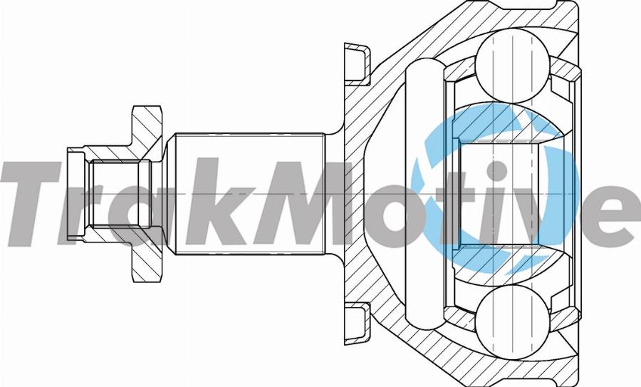 TrakMotive 40-0982 - Шарнір, ШРУС, приводний вал autozip.com.ua
