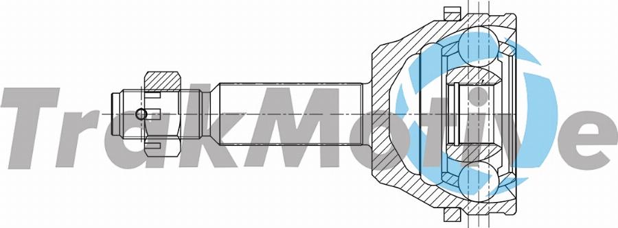 TrakMotive 40-0936 - Шарнір, ШРУС, приводний вал autozip.com.ua