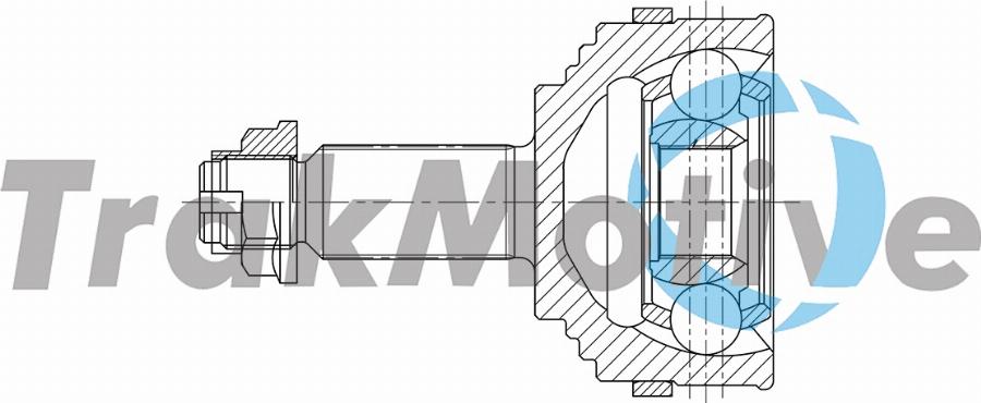 TrakMotive 40-0931 - Шарнір, ШРУС, приводний вал autozip.com.ua
