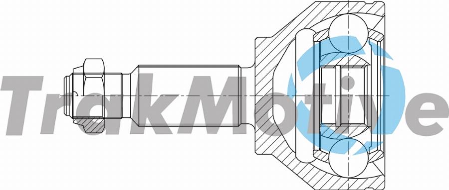 TrakMotive 40-0932 - Шарнір, ШРУС, приводний вал autozip.com.ua