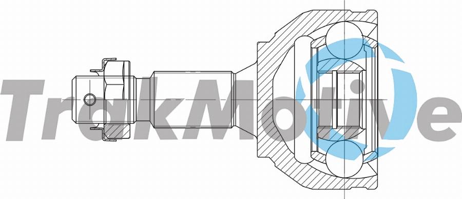 TrakMotive 40-0925 - Шарнір, ШРУС, приводний вал autozip.com.ua