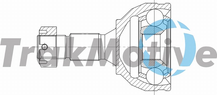 TrakMotive 40-0926 - Шарнір, ШРУС, приводний вал autozip.com.ua