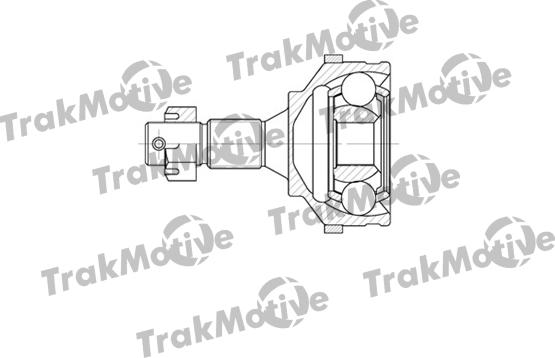 TrakMotive 40-0596 - Шарнірний комплект, ШРУС, приводний вал autozip.com.ua