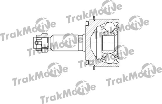 TrakMotive 40-0592 - Шарнір, ШРУС, приводний вал autozip.com.ua