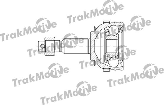 TrakMotive 40-0558 - Шарнір, ШРУС, приводний вал autozip.com.ua