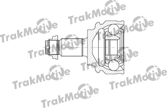TrakMotive 40-0557 - Шарнір, ШРУС, приводний вал autozip.com.ua