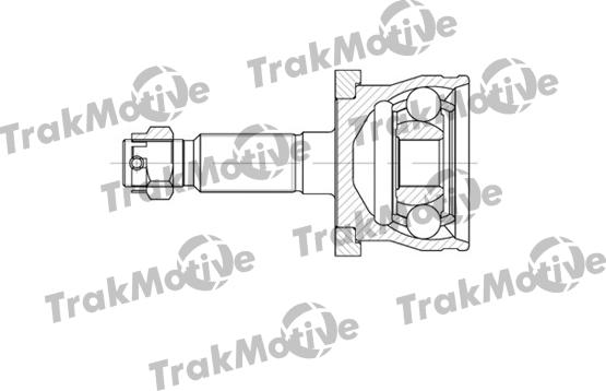 TrakMotive 40-0587 - Шарнір, ШРУС, приводний вал autozip.com.ua