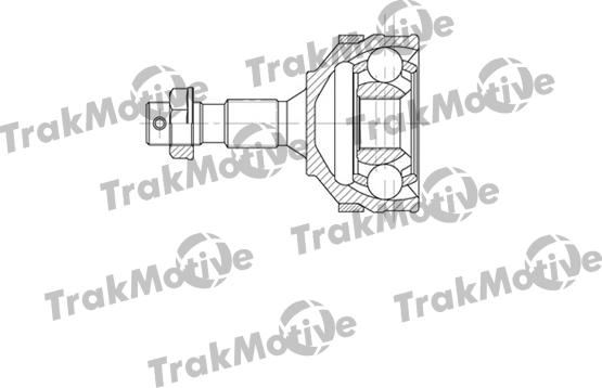 TrakMotive 40-0646 - Шарнірний комплект, ШРУС, приводний вал autozip.com.ua