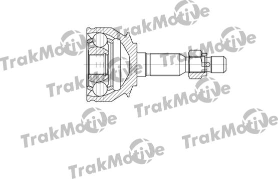 TrakMotive 40-0650 - Шарнір, ШРУС, приводний вал autozip.com.ua