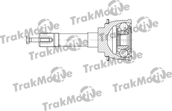 TrakMotive 40-0651 - Шарнірний комплект, ШРУС, приводний вал autozip.com.ua