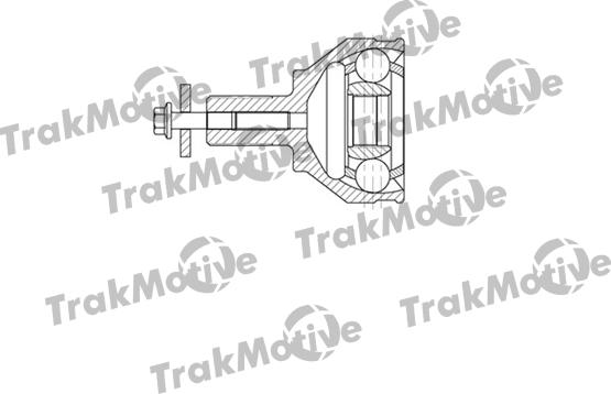 TrakMotive 40-0669 - Шарнір, ШРУС, приводний вал autozip.com.ua
