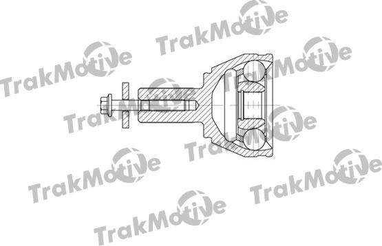 TrakMotive 40-0665 - Шарнірний комплект, ШРУС, приводний вал autozip.com.ua