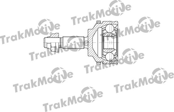 TrakMotive 40-0661 - Шарнірний комплект, ШРУС, приводний вал autozip.com.ua