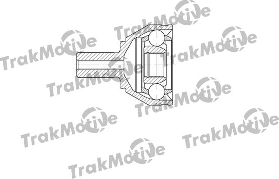 TrakMotive 40-0662 - Шарнірний комплект, ШРУС, приводний вал autozip.com.ua