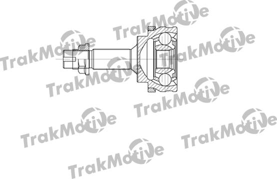 TrakMotive 40-0609 - Шарнір, ШРУС, приводний вал autozip.com.ua