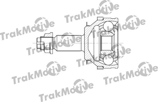 TrakMotive 40-0601 - Шарнір, ШРУС, приводний вал autozip.com.ua