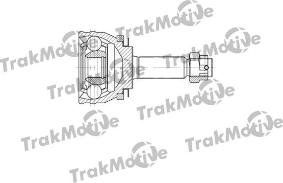 TrakMotive 40-0619 - Шарнірний комплект, ШРУС, приводний вал autozip.com.ua