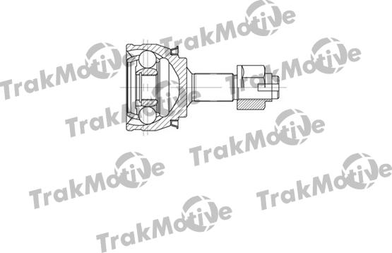 TrakMotive 40-0616 - Шарнір, ШРУС, приводний вал autozip.com.ua