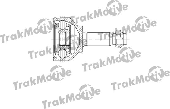 TrakMotive 40-0618 - Шарнірний комплект, ШРУС, приводний вал autozip.com.ua