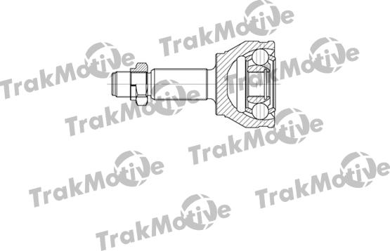 TrakMotive 40-0613 - Шарнірний комплект, ШРУС, приводний вал autozip.com.ua